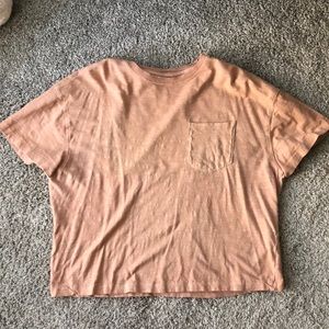 Universal Thread boxy crop tee M